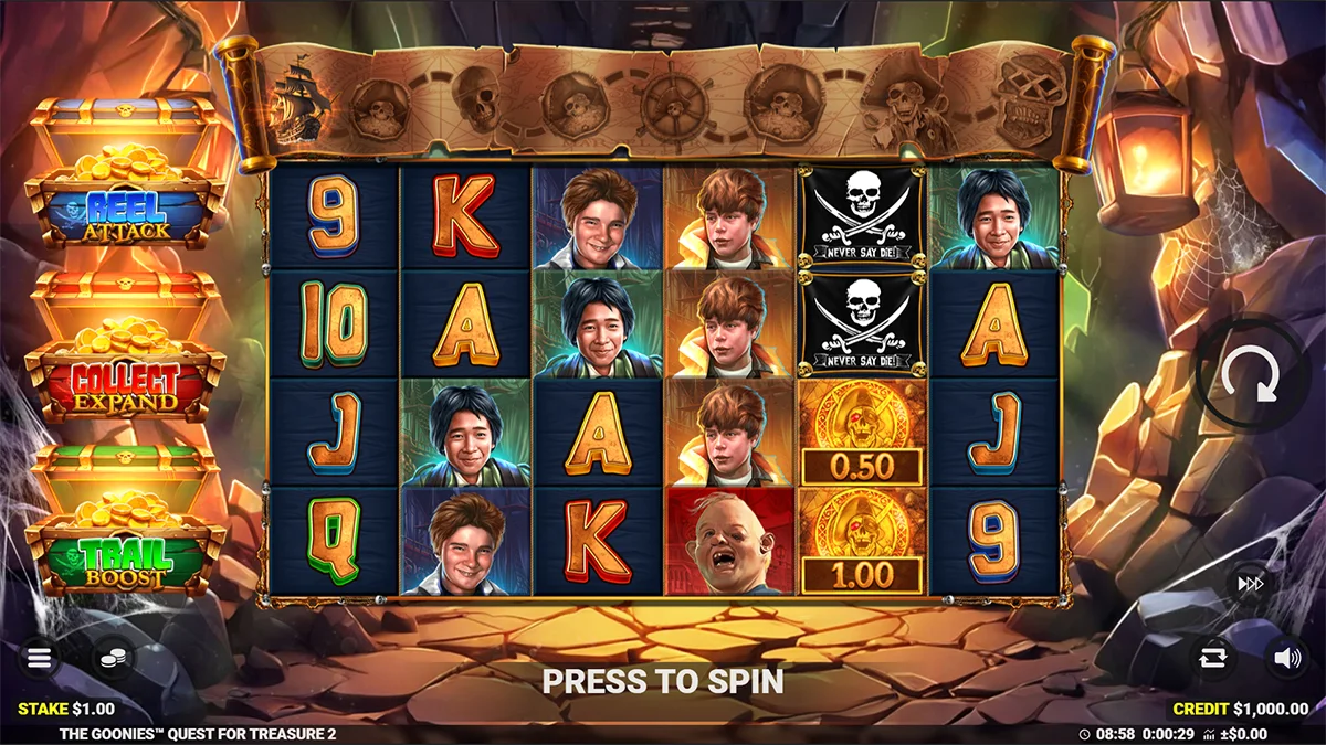 The Goonies Quest for Treasure 2 Base