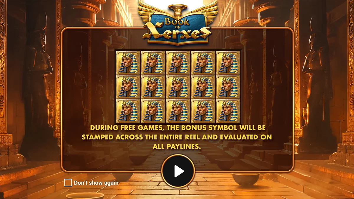 Book of Xerxes Homescreen