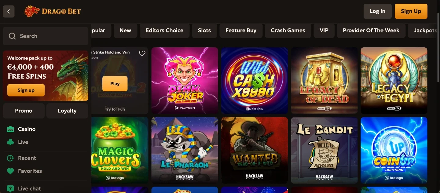 DragoBet Slots