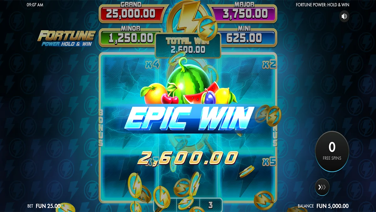 Fortune Power Hold & Win EpicWin