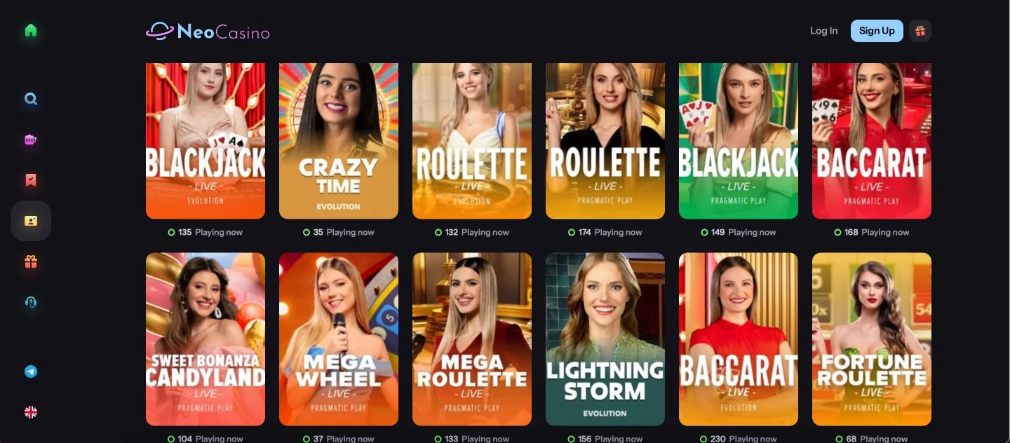 NeoCasino Live