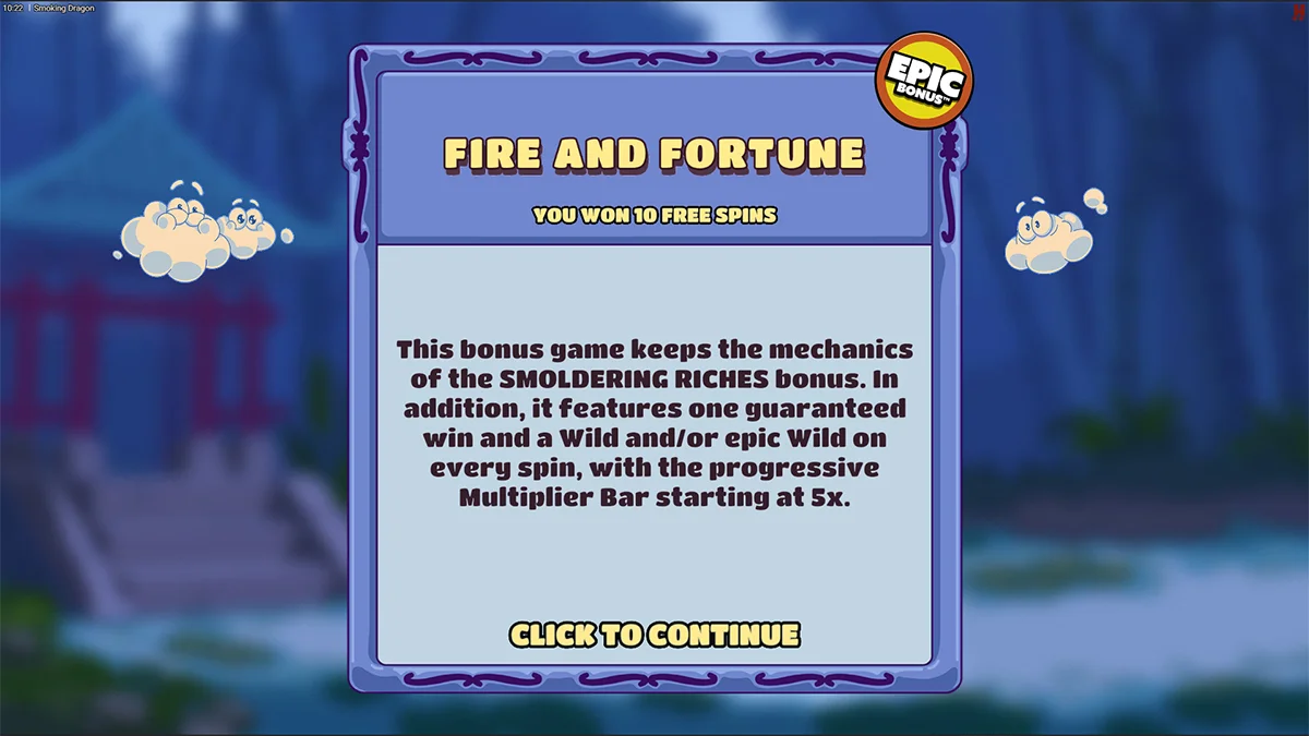 Smoking Dragon FreeSpins