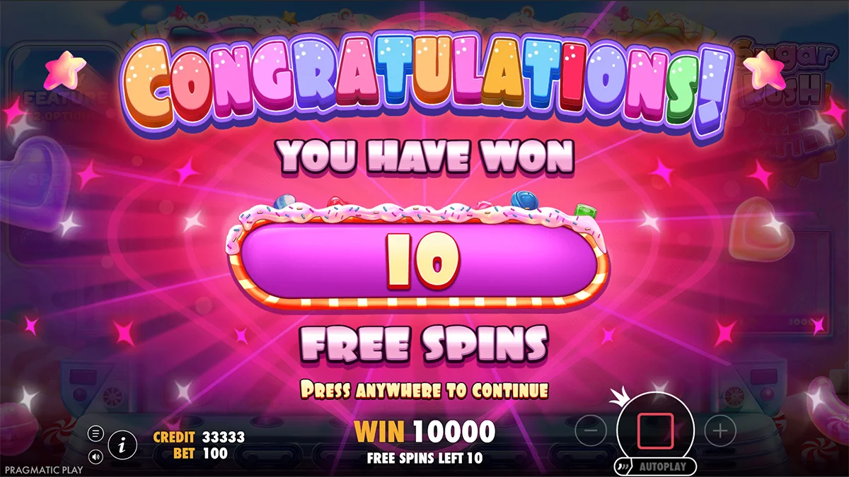 Sugar Rush Super Scatter FS