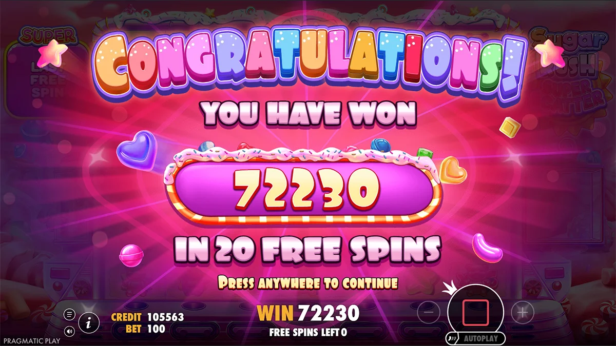 Sugar Rush Super Scatter Total