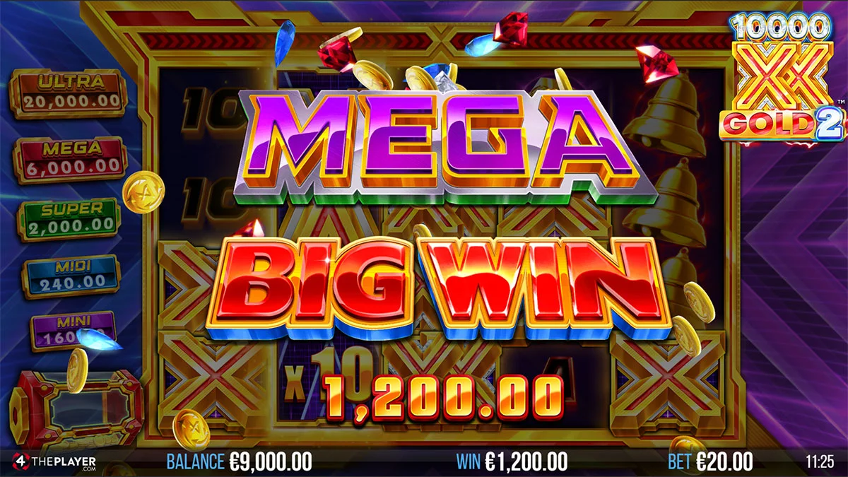 10000 Gold 2 MegaWin