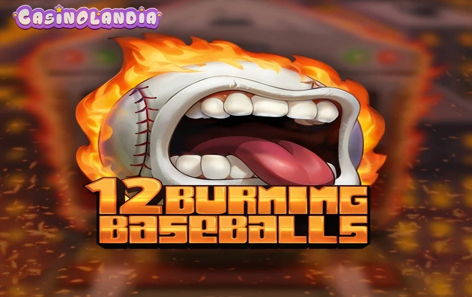 12 Burning Baseballs by Print Studios