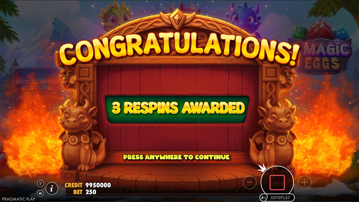 3 Magic Eggs Respins