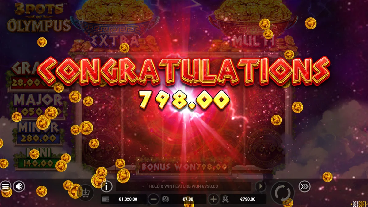 3 Pots of Olympus Total