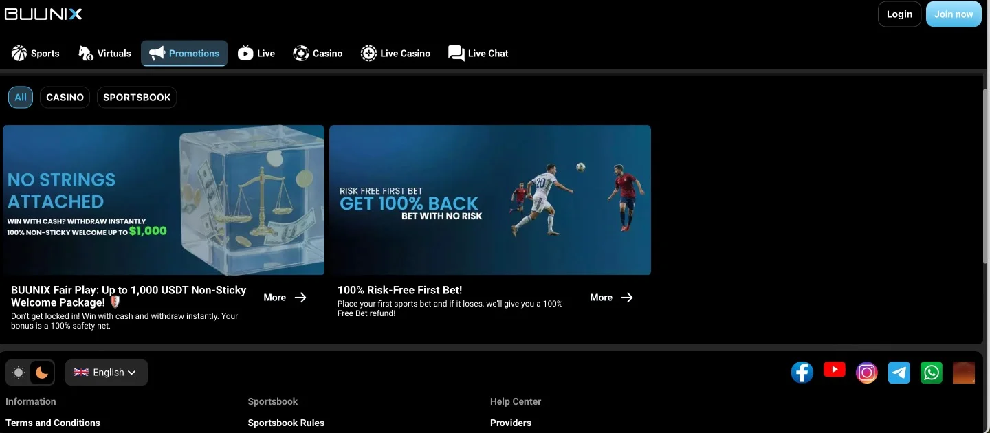 Buunix Casino Review 2026 | Crypto Casino & Sportsbook