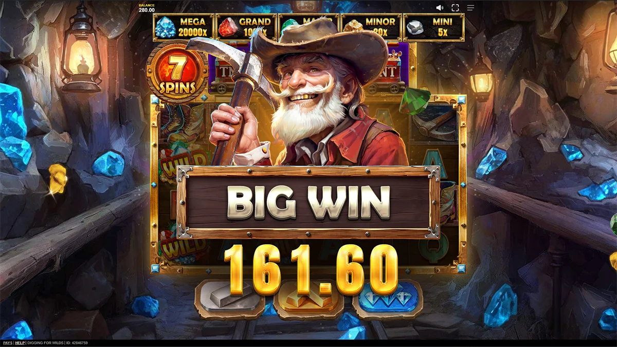Digging for Wilds BigWin