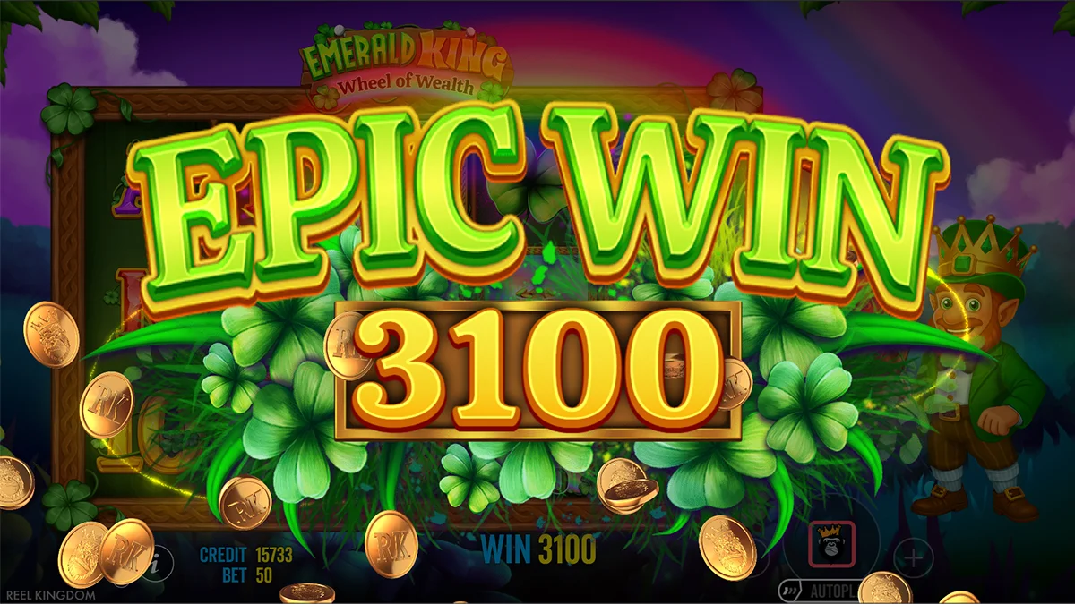 Emerald King Wheel of Wealth EpicWin