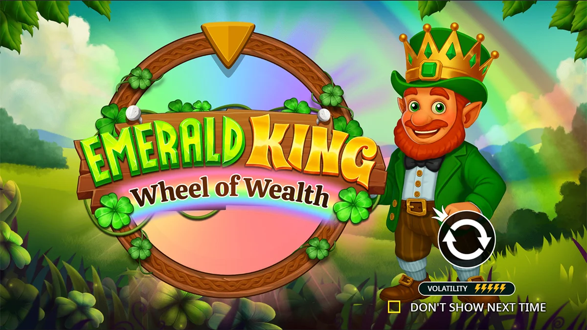 Emerald King Wheel of Wealth Homescreen