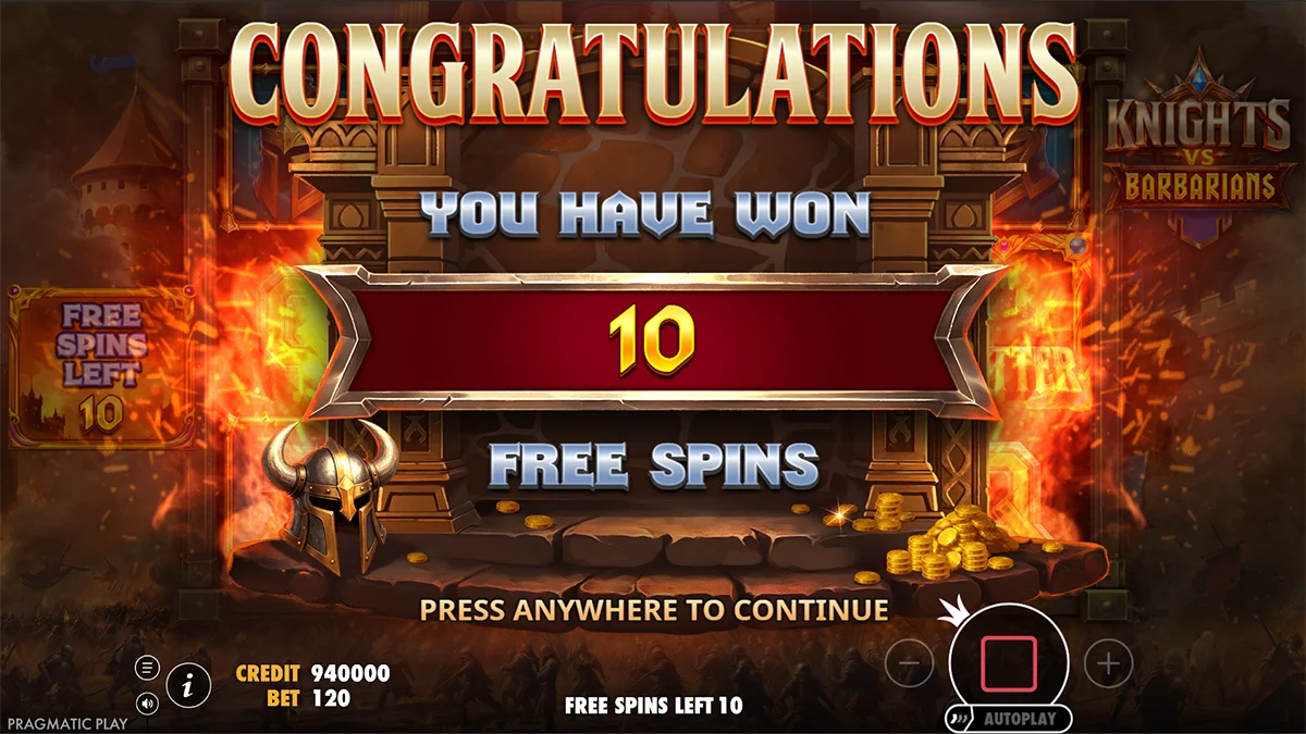 Knights vs Barbarians FS