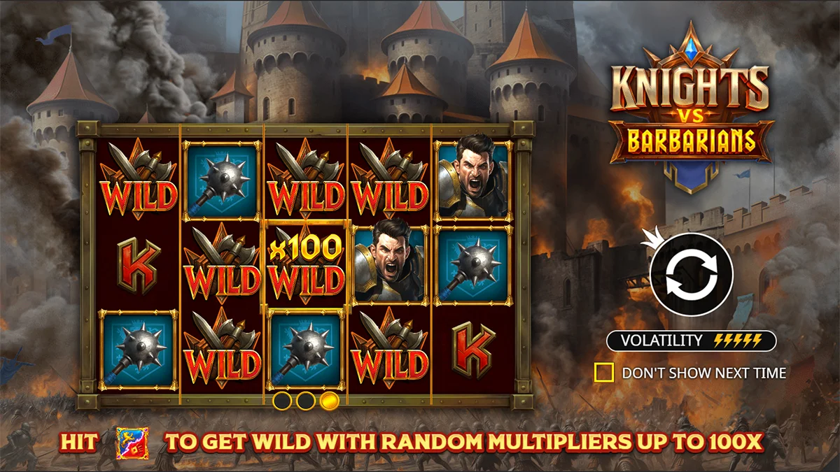 Knights vs Barbarians Homescreen