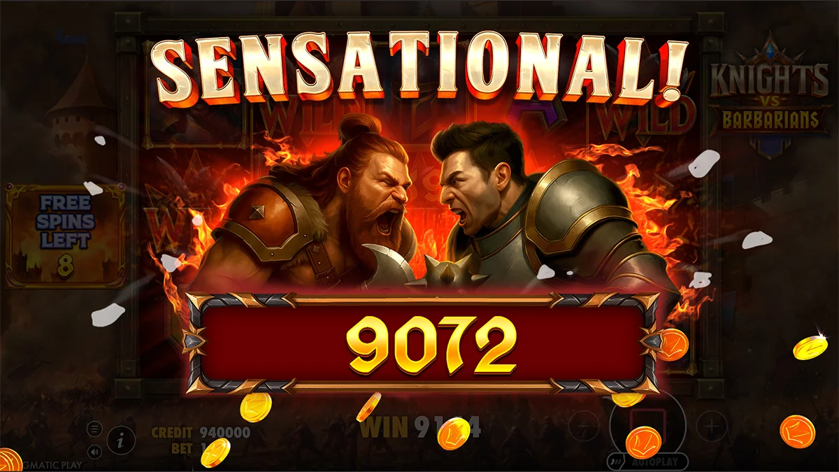 Knights vs Barbarians Sensational