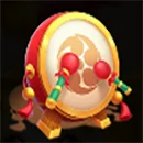 Lucky Tiger Gold Drums