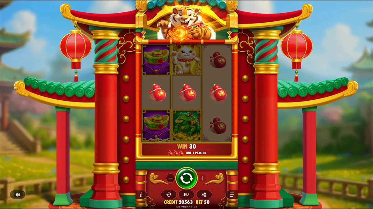 Lucky Tiger Gold Win