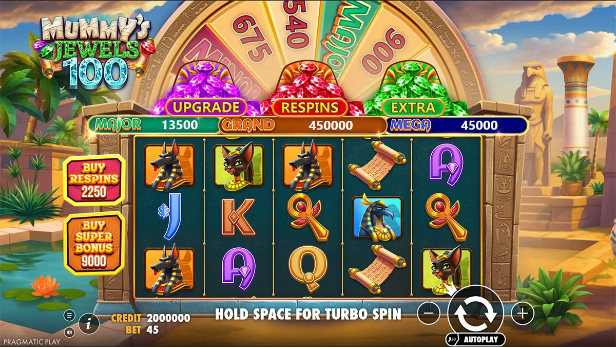 Mummy’s Jewels 100 Base