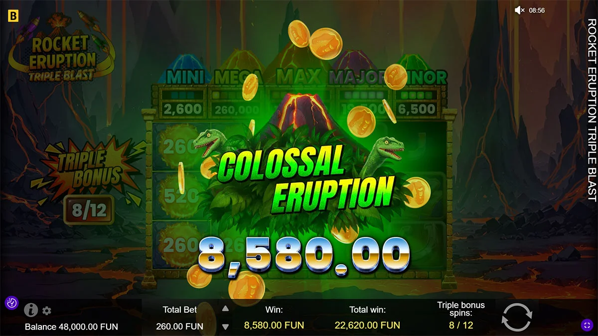 Rocket Eruption Triple Blast Colossal