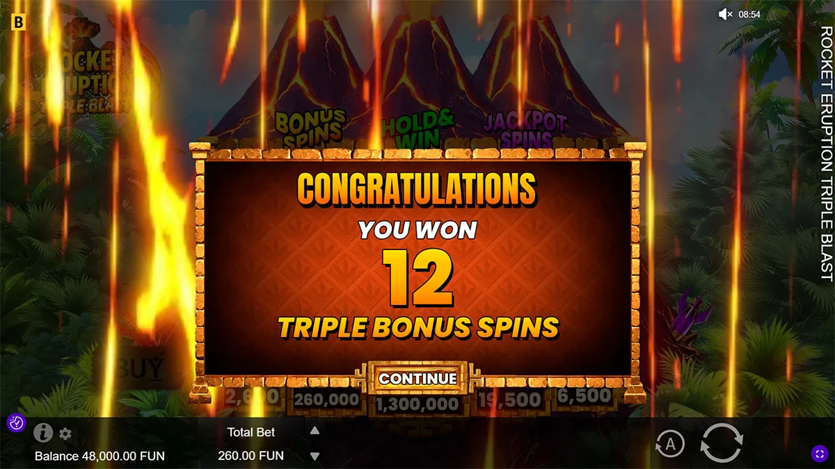 Rocket Eruption Triple Blast FS