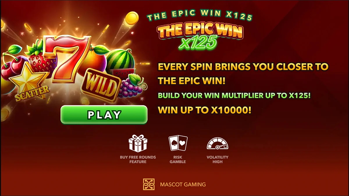 The Epic Win x125 Homescreen