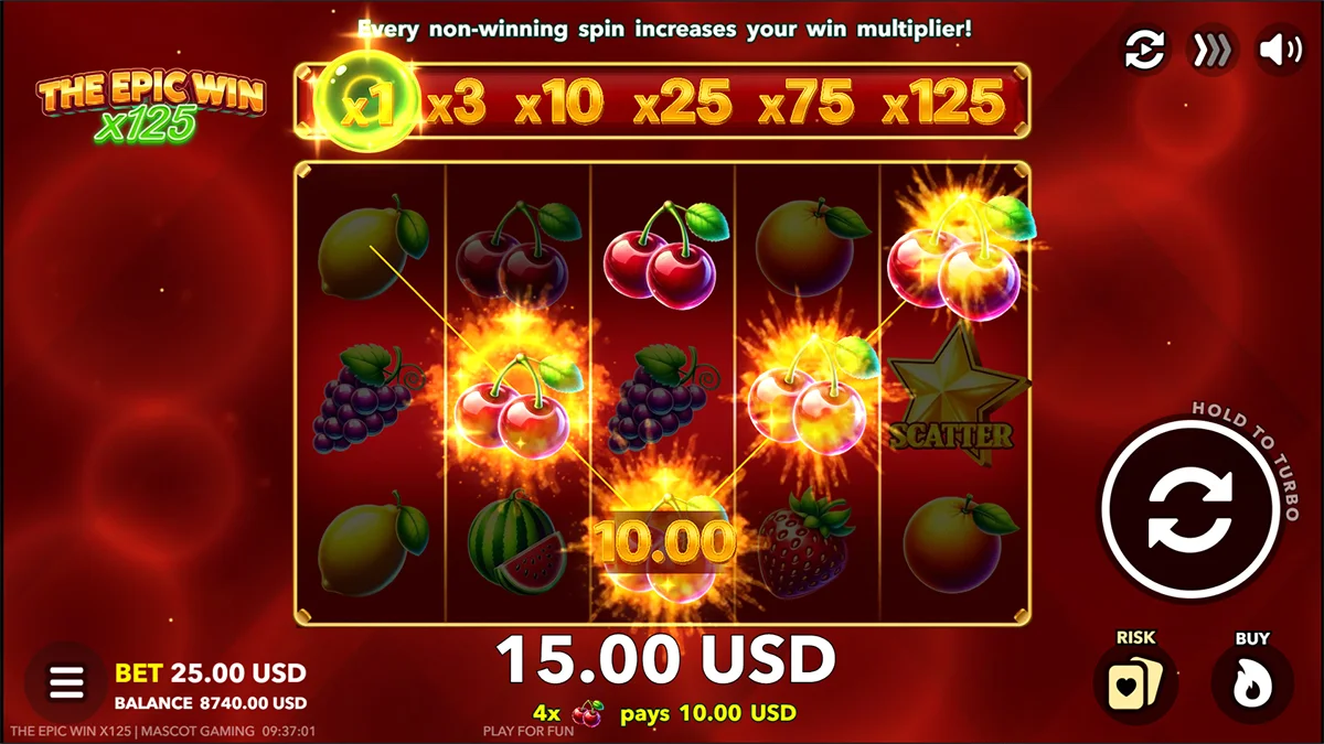 The Epic Win x125 Win2