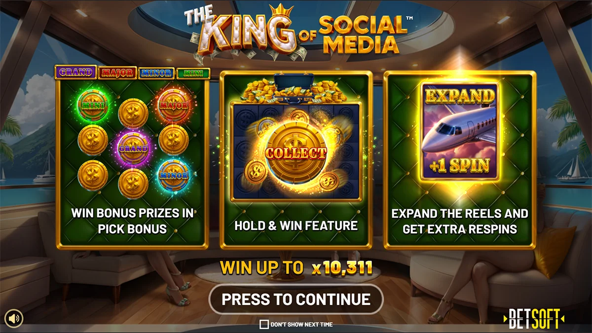 The King of Social Media Homescreen