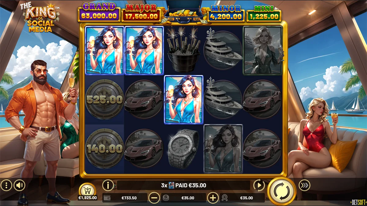 The King of Social Media Win