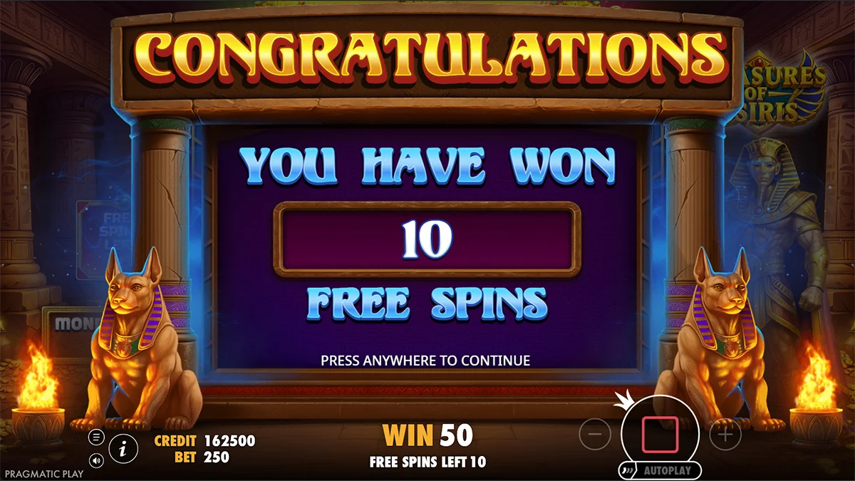 Treasures of Osiris FS